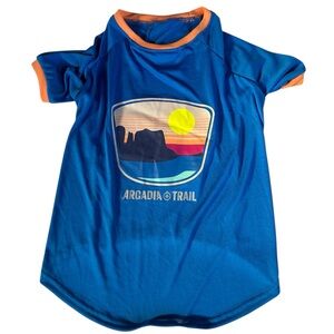 New Arcadia Trail Blue Mountains high visibility dog shirt L